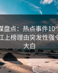星空传媒盘点：热点事件10个惊人真相，网红上榜理由突发性强令人真相大白