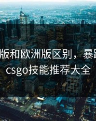 DW亚洲版和欧洲版区别，暴躁老阿姨csgo技能推荐大全